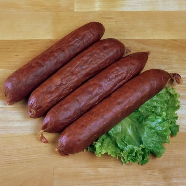 Grow & Behold Uncured Beef Andouille Sausage (12 oz)