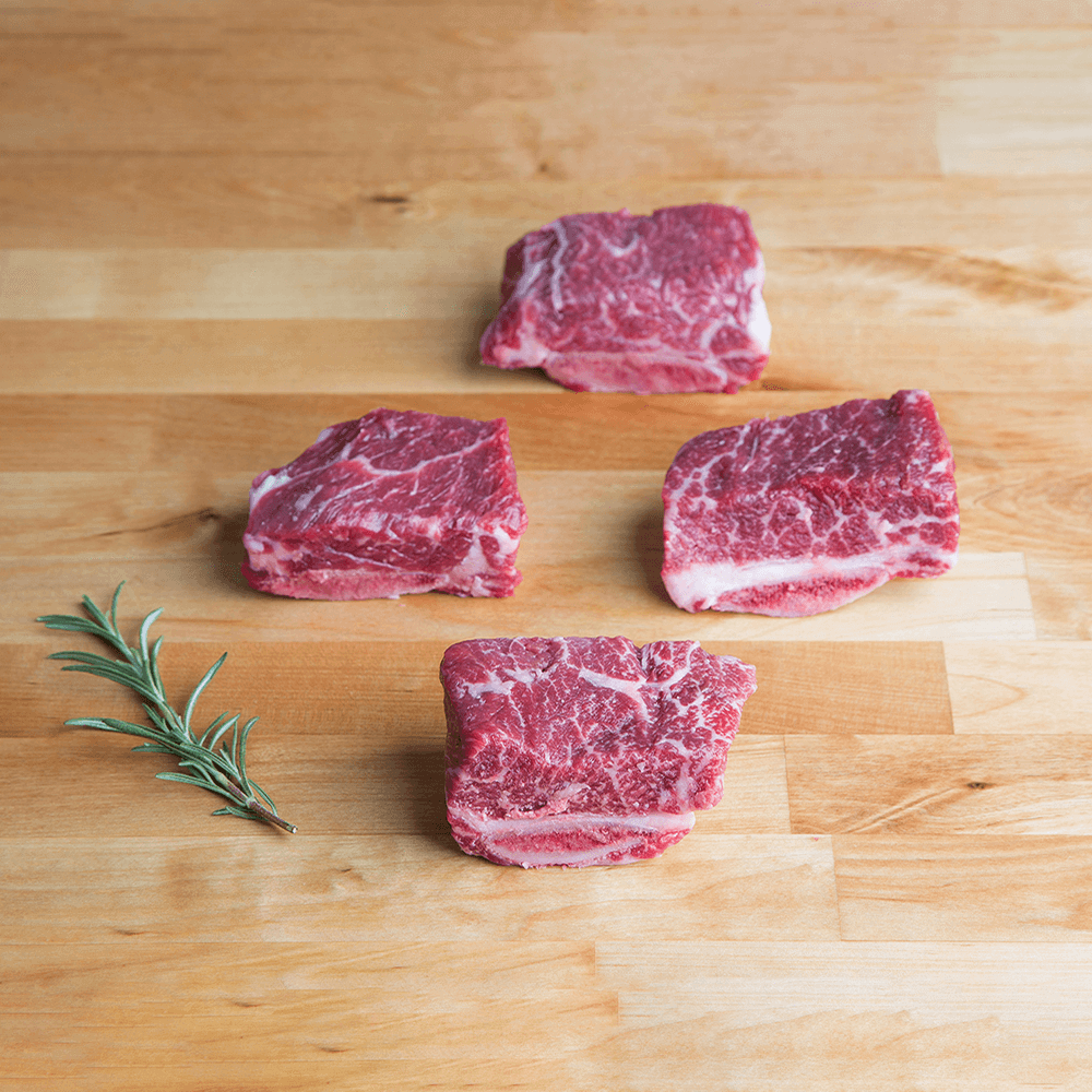 Grow & Behold Beef English Short Ribs | 1 pkg x 2 |  1.8 - 2.2 lbs