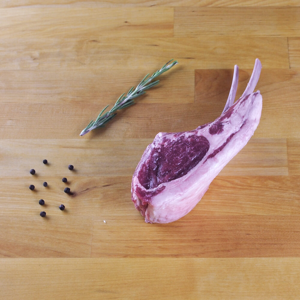 Grow & Behold Butcher's Cut Frenched Double Lamb Chop | 2 pcs x 1 | 0.75 - 1.25 lbs