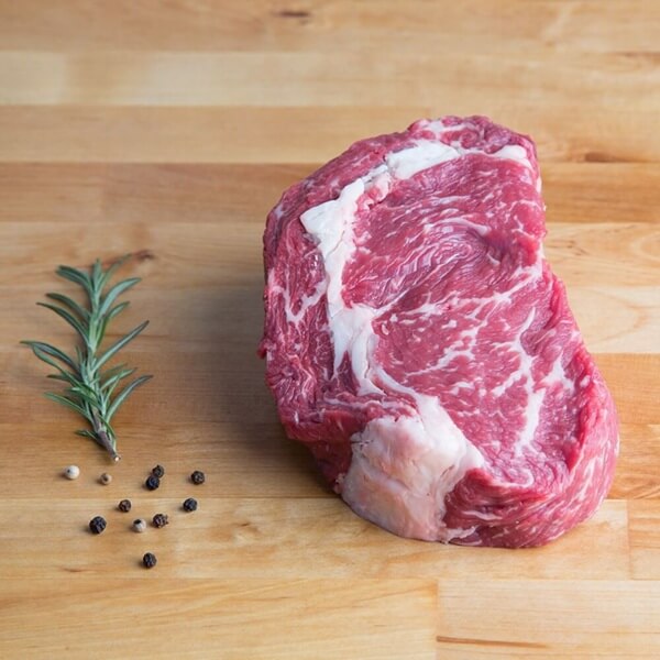 Grow & Behold Beef Ribeye Steak (Boneless) 1.25" | 1 pc x 2 | 1.8 - 2.2 lbs
