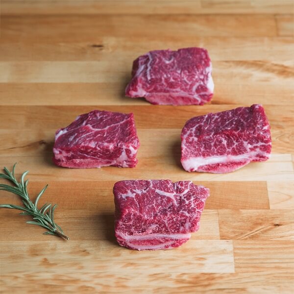Grow & Behold Veal English Short Ribs | 1 pkg x 2 |  3.5 - 4.5 lbs