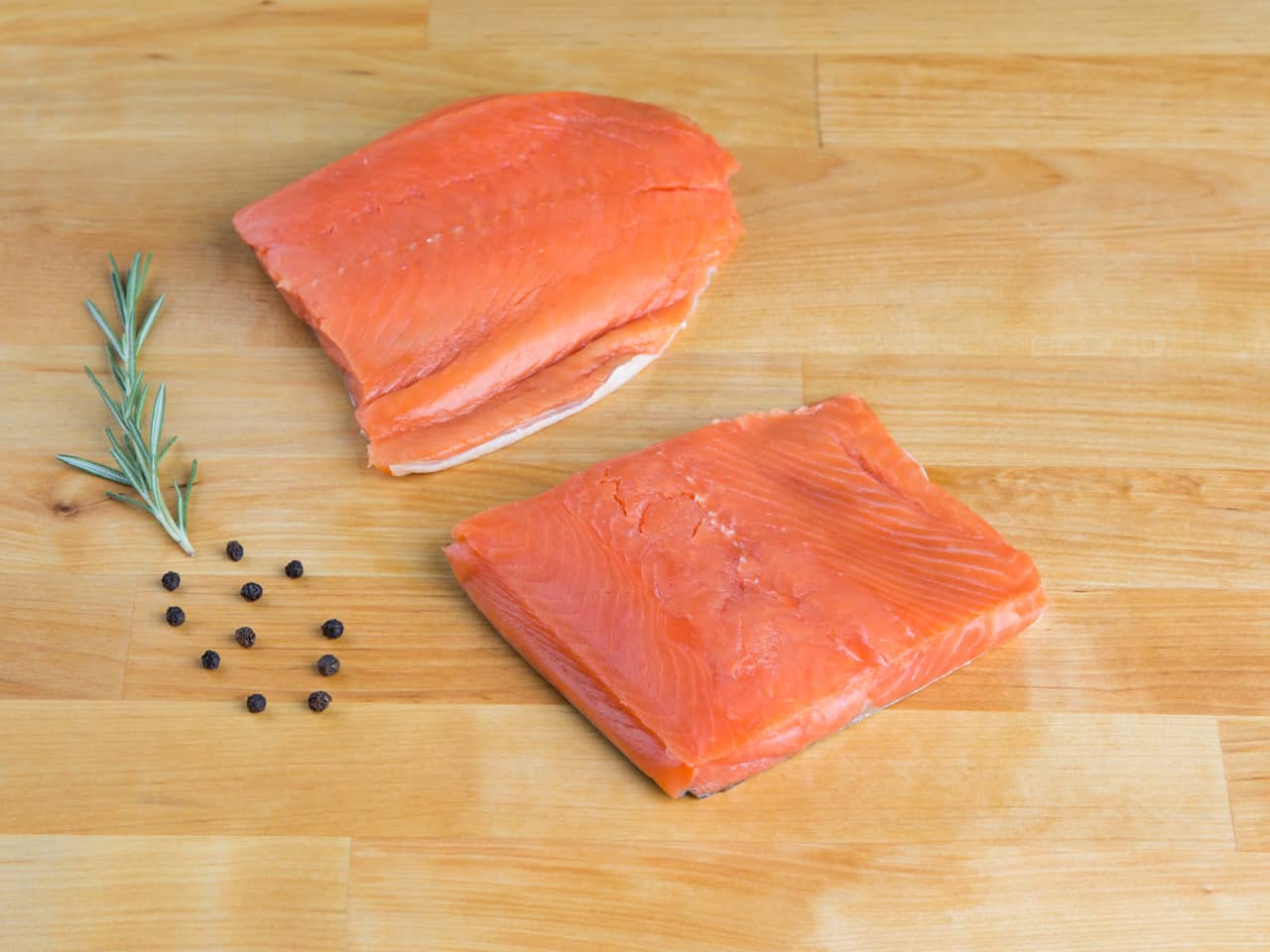 Wild Salmon Filet Skin On  6 oz